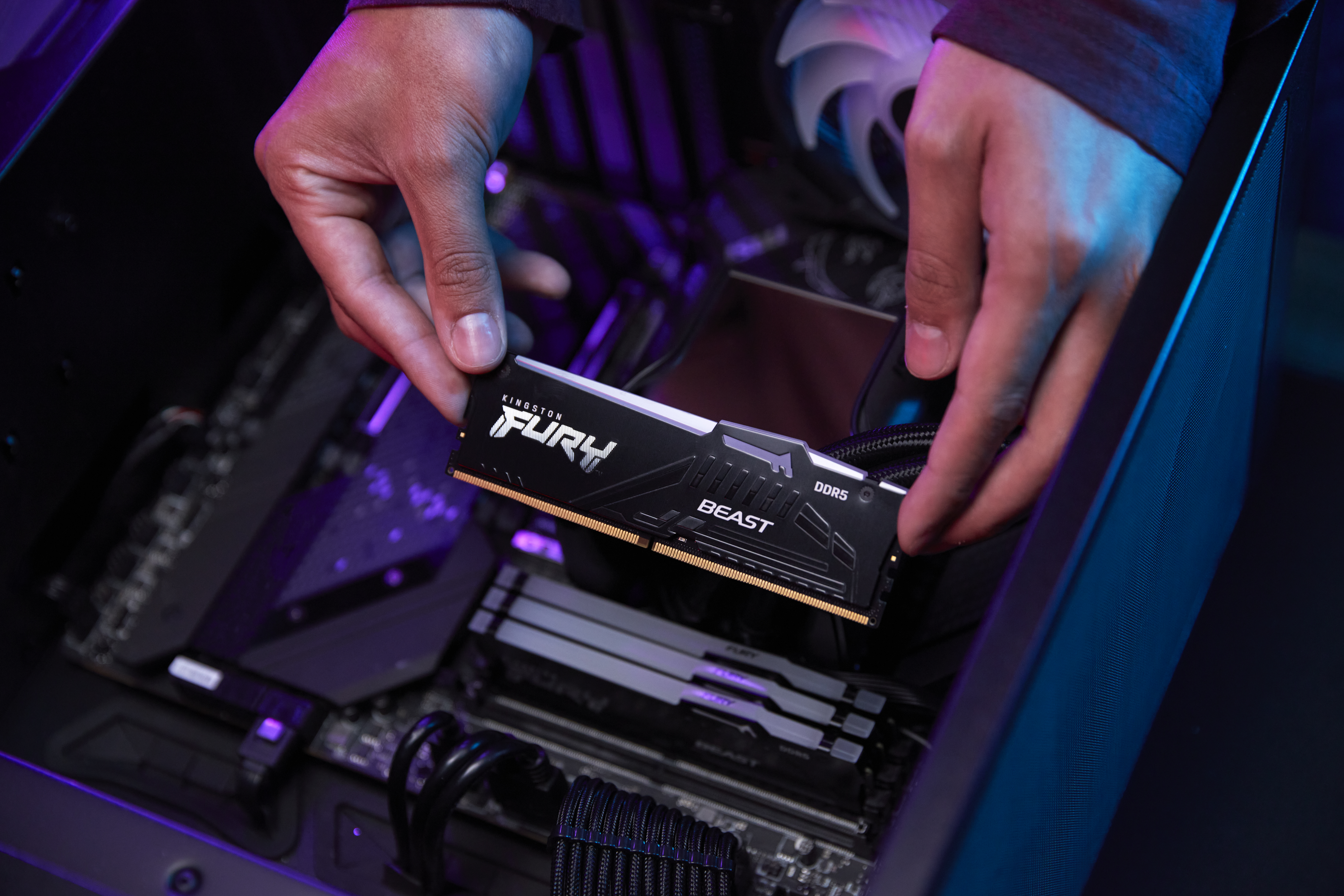 Kingston Beast RGB Expo 64GB DDR5 6000MHz CL36 KF560C36BBEAK2-64TR Ram