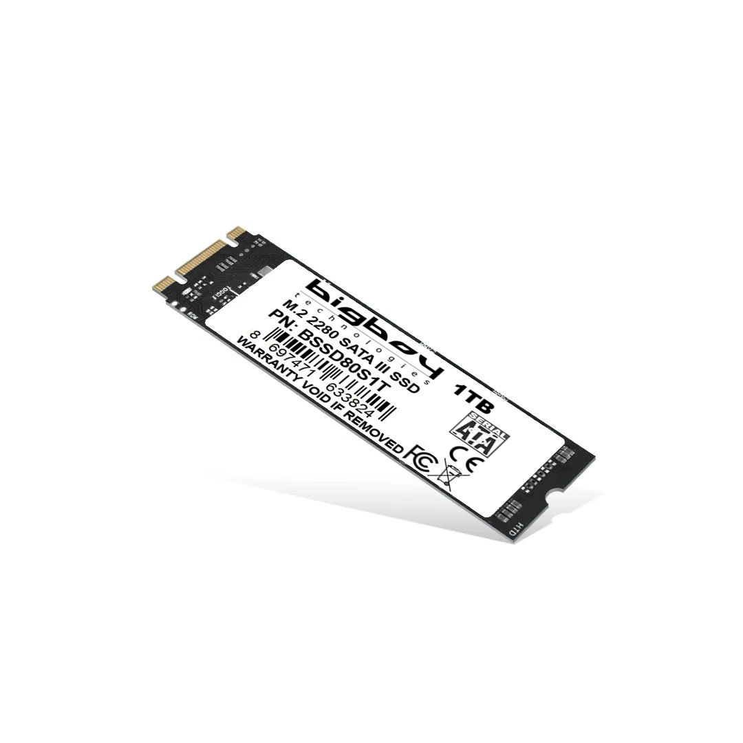 Bigboy 1TB M.2 Sata 3 2280mm Notebook SSD BSSD80S1T