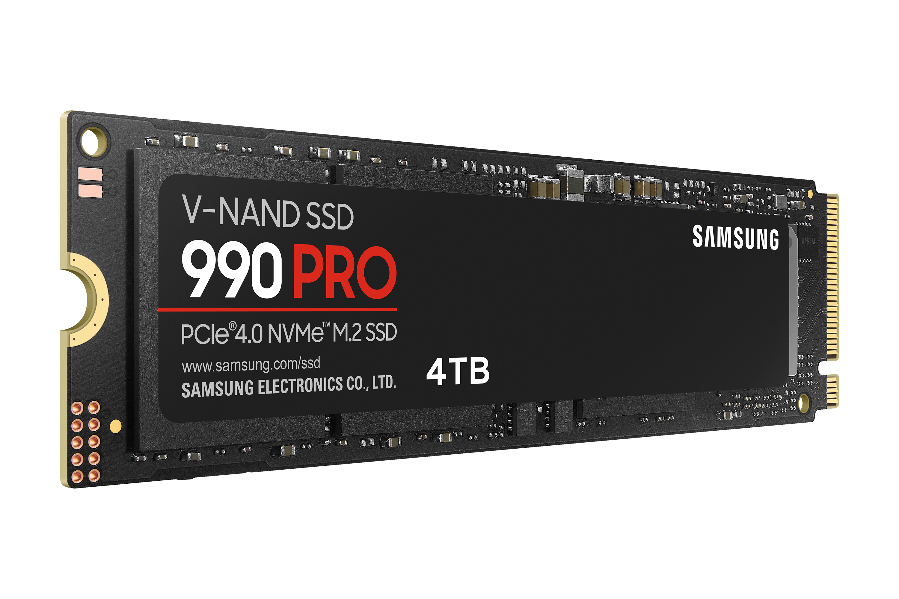 Samsung 990 PRO 4TB PCIe Gen 4.0 x4 NVMe 2280 SSD 7450-6900 MZ-V9P4T0BW