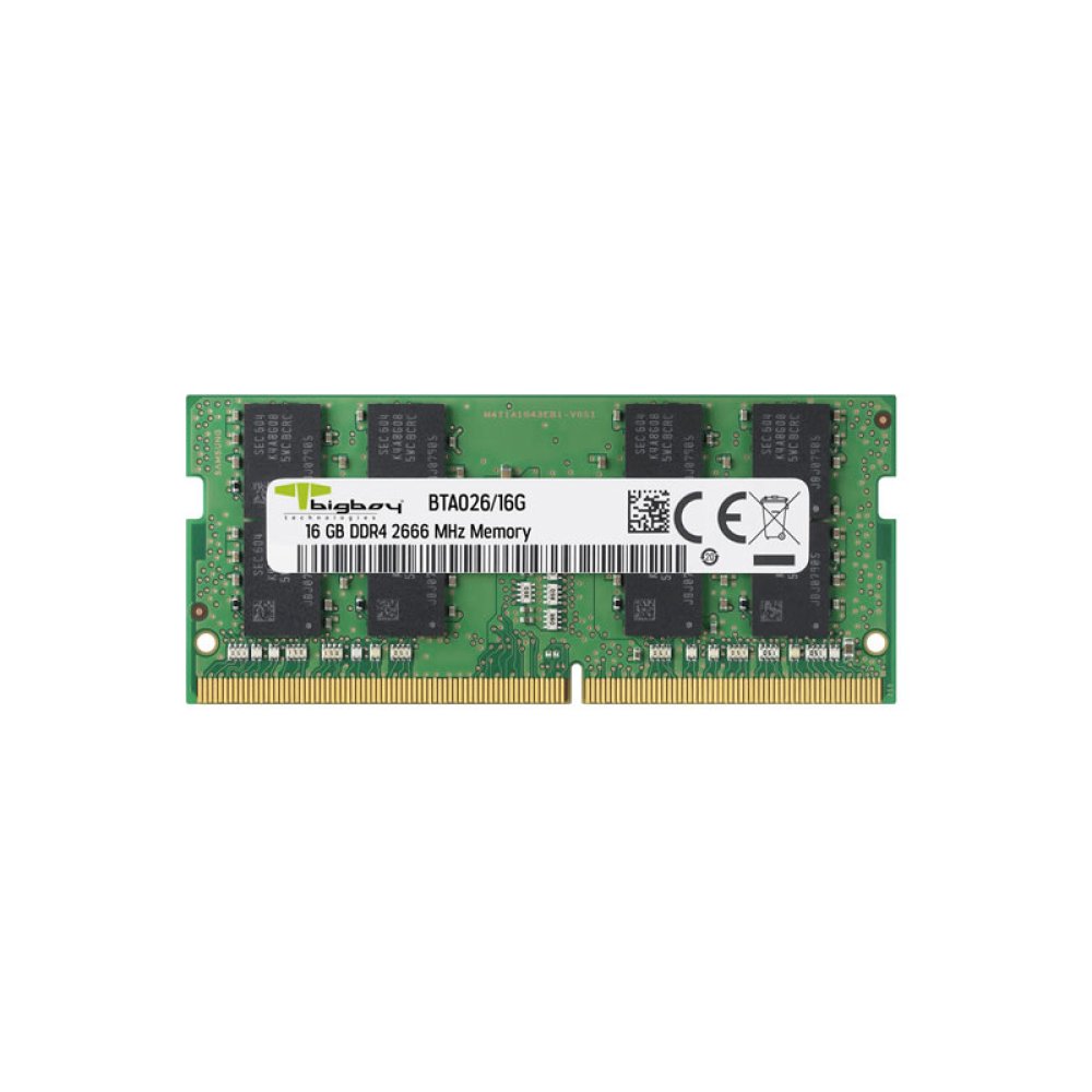 Bigboy Apple 16GB DDR4 2666MHz CL19 Notebook Rami BTA026/16G