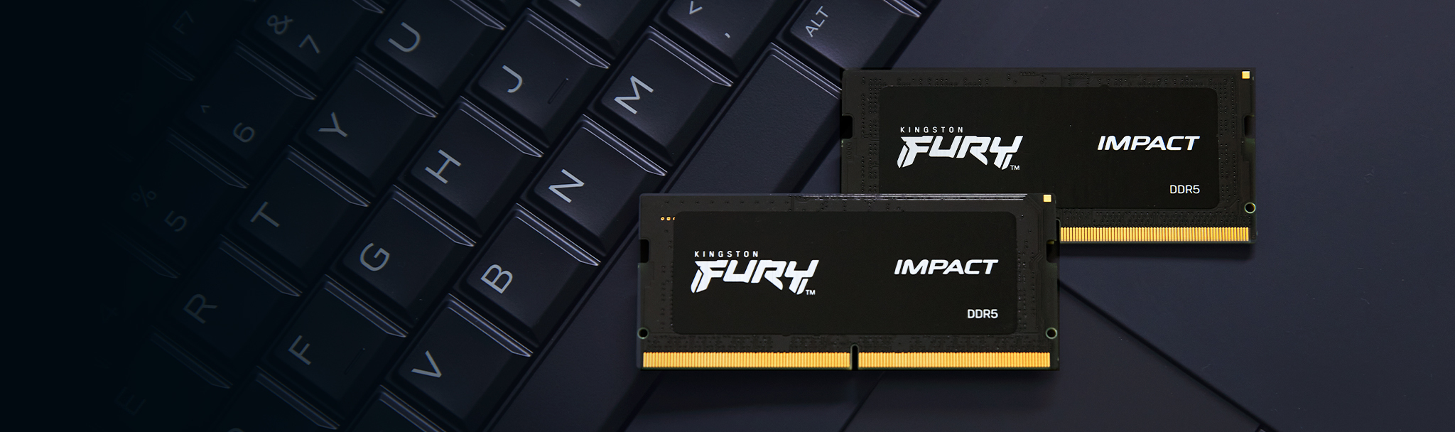 Kingston Impact 16GB DDR5 5600MHz CL40 Notebook Performans Ram KF556S40IB-16TR