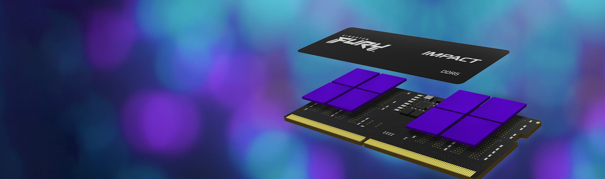 Kingston Impact 16GB DDR5 5600MHz CL40 Notebook Performans Ram KF556S40IB-16TR