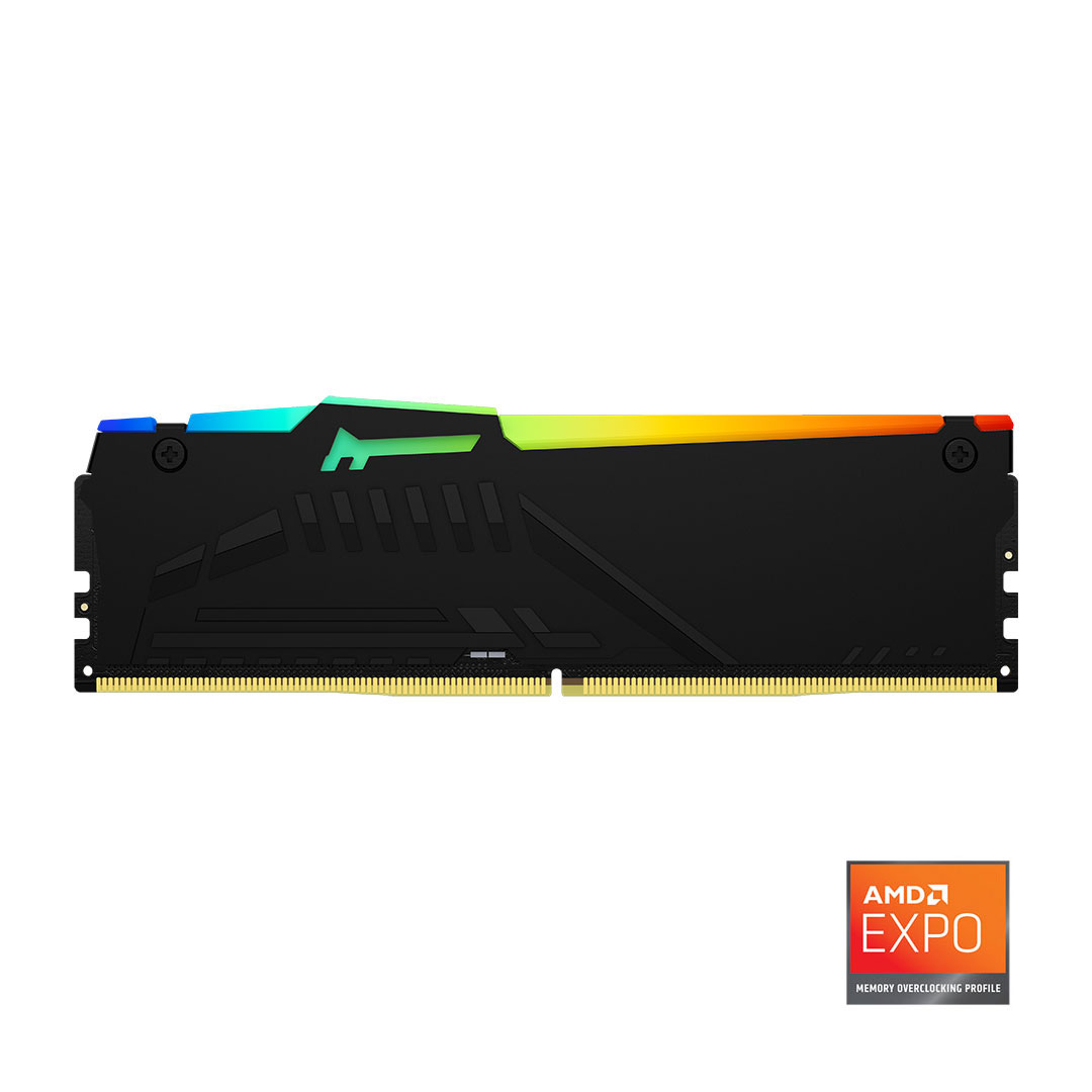 Kingston Beast RGB Expo 32GB DDR5 6000MHz CL36 Performans Ram Kit (2x16GB) KF560C36BBE2AK2-32TR