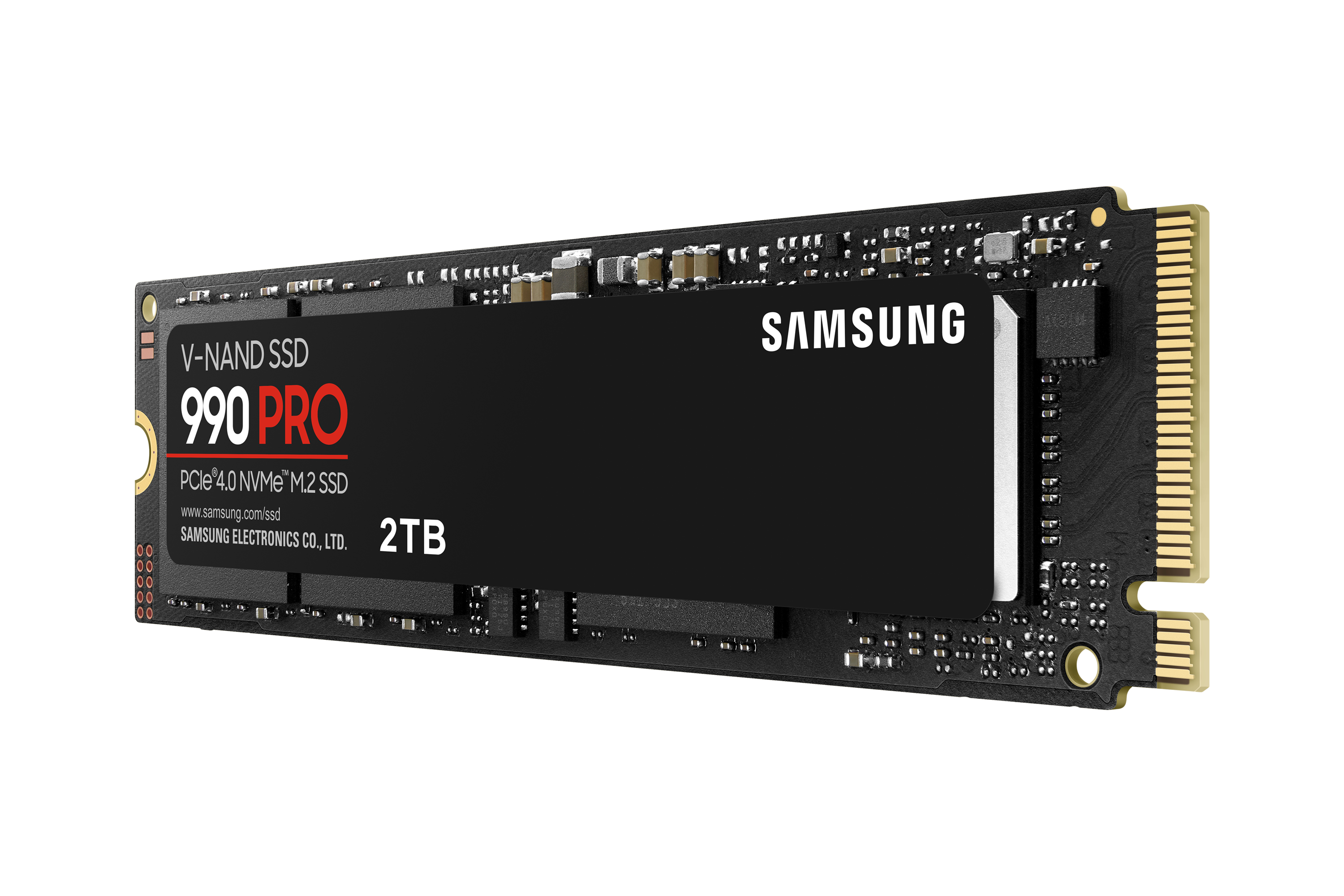 Samsung 990 PRO 2TB PCIe Gen 4.0 x4 NVMe M.2 2280 SSD 7450-6900 MZ-V9P2T0BW