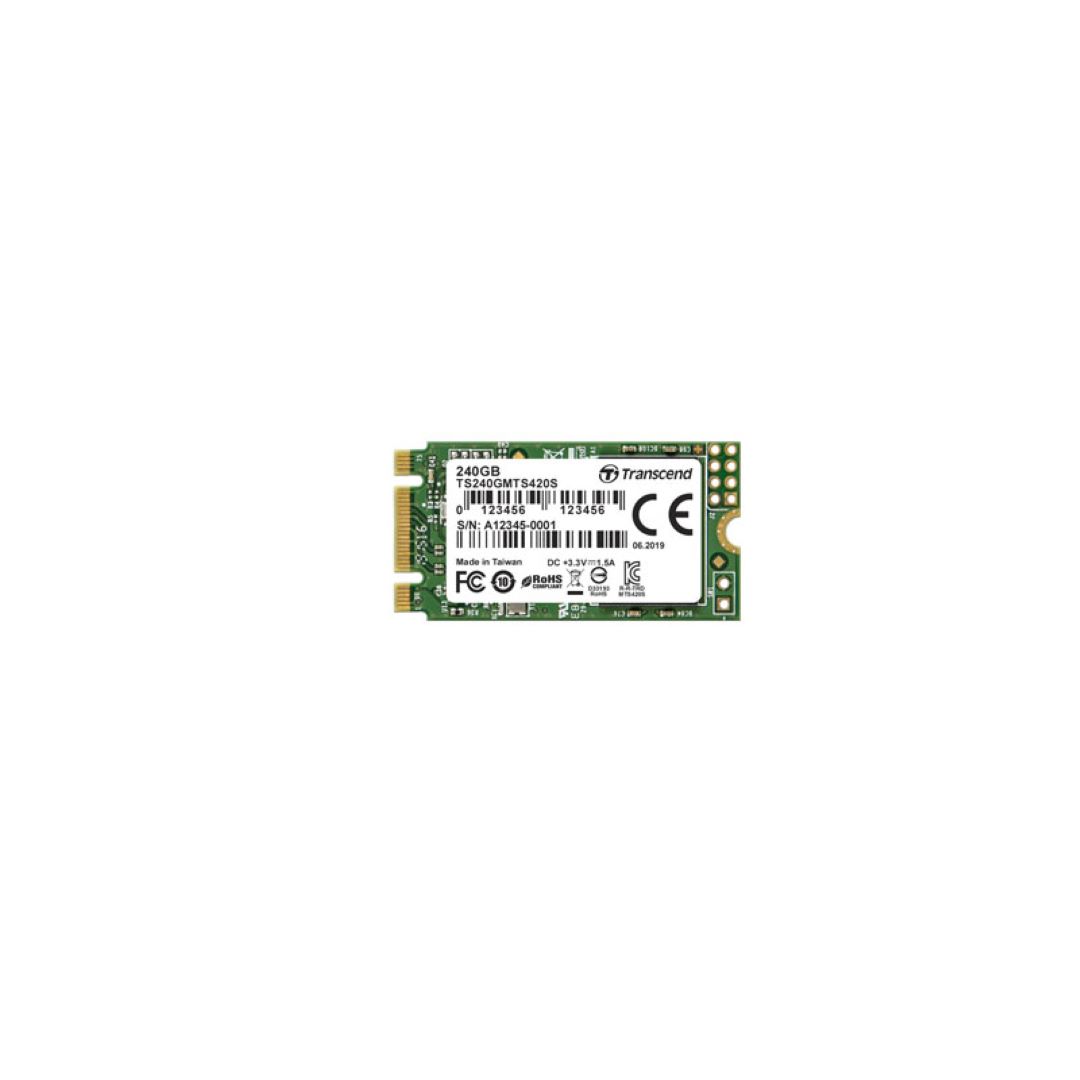 Transcend MTS420S 240GB 22x42mm M.2 Sata SSD  TS240GMTS420S