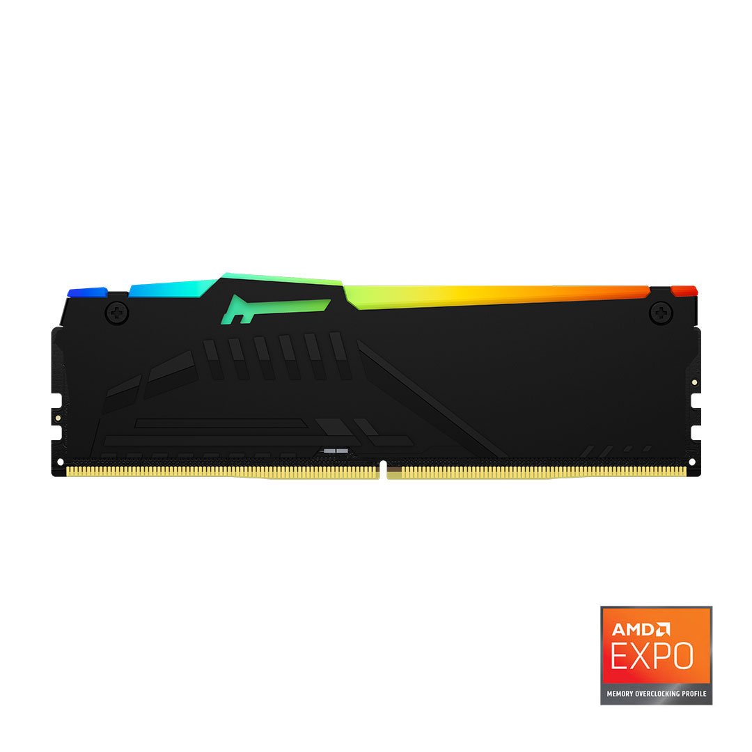 Kingston Beast RGB Expo 32GB DDR5 6400MHz CL32 Masaüstü Performans Ram KF564C32BBEA-32TR