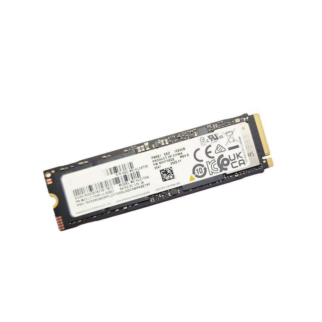 Samsung PM9E1 1TB PCIe Gen 5 x 4 M.2 NVMe 2280 SSD 14000-12500MB/s MZVLC1T0HFLU