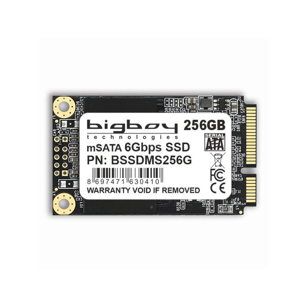 Bigboy 256GB mSata Sata3 Notebook SSD BSSDMS256G