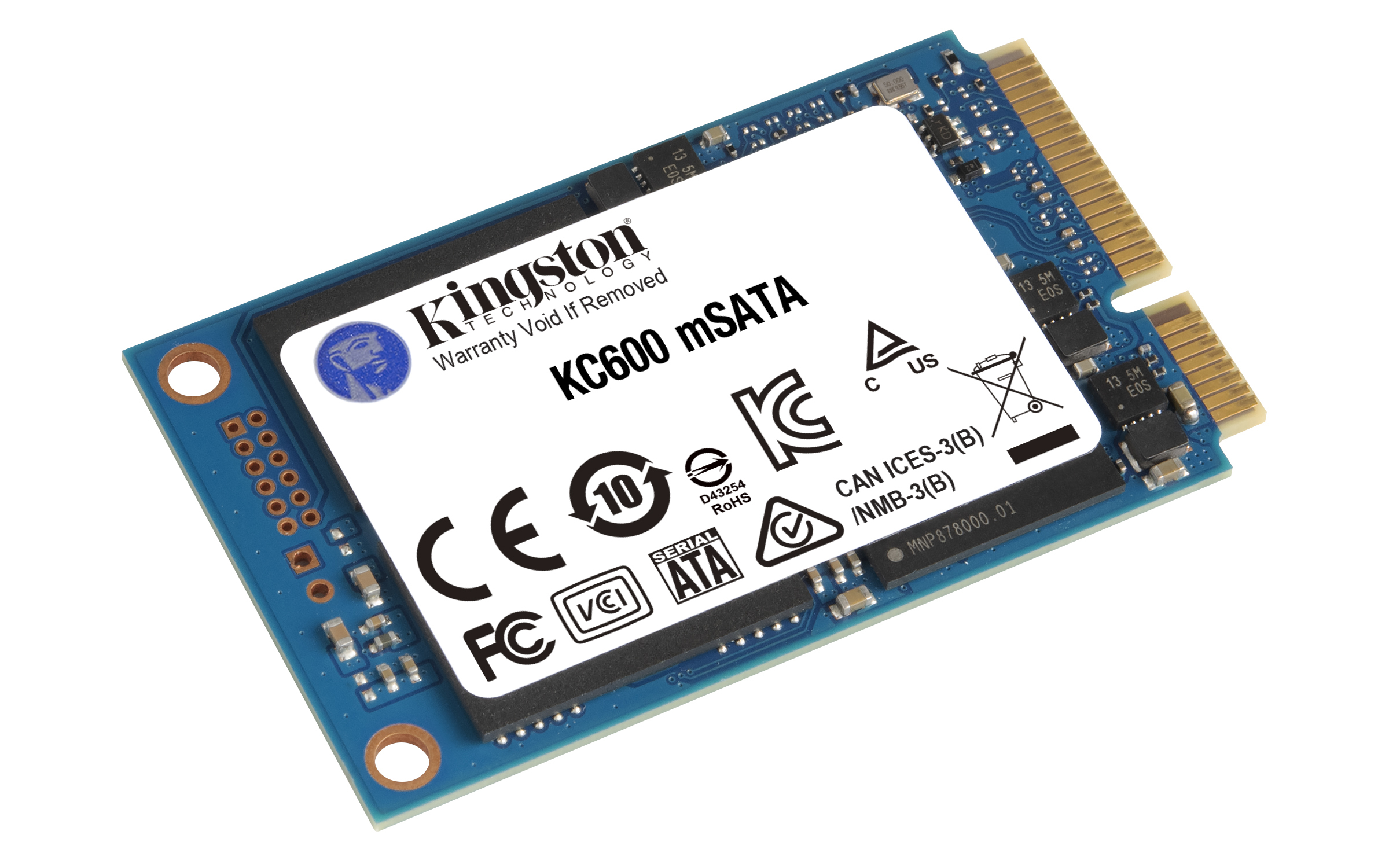 Kingston KC600 512GB mSata3 SSD SKC600MS/512G