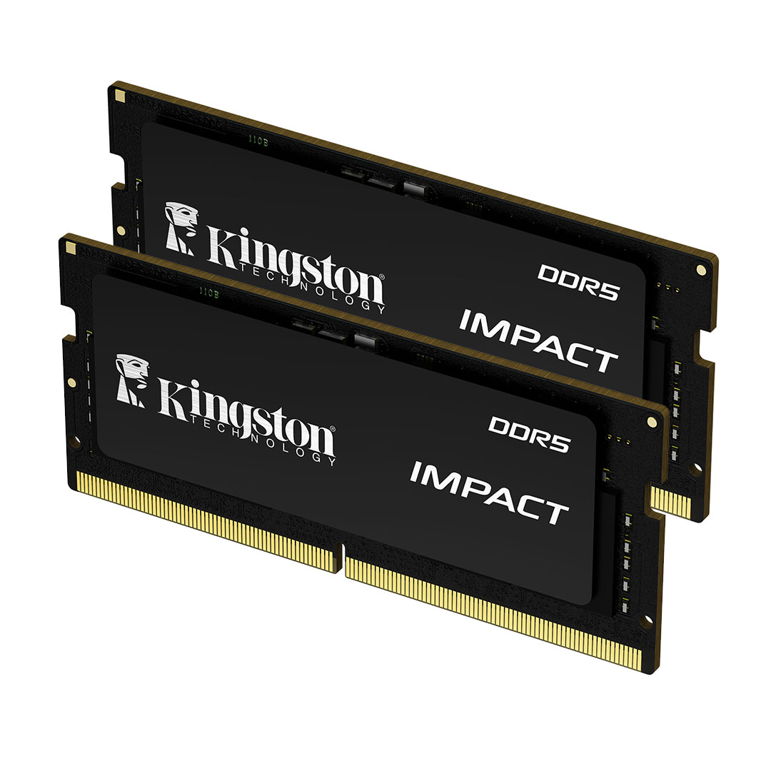 Kingston Impact 64GB DDR5 5600MHz CL40 Notebook Performans Ram Kit (2x32GB) KF556S40IBK2-64TR