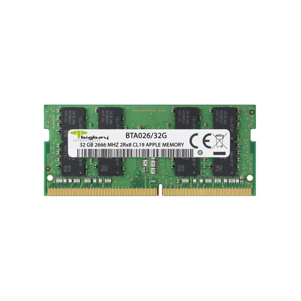 Bigboy Apple 32GB DDR4 2666MHz CL19 Notebook Rami BTA026/32G