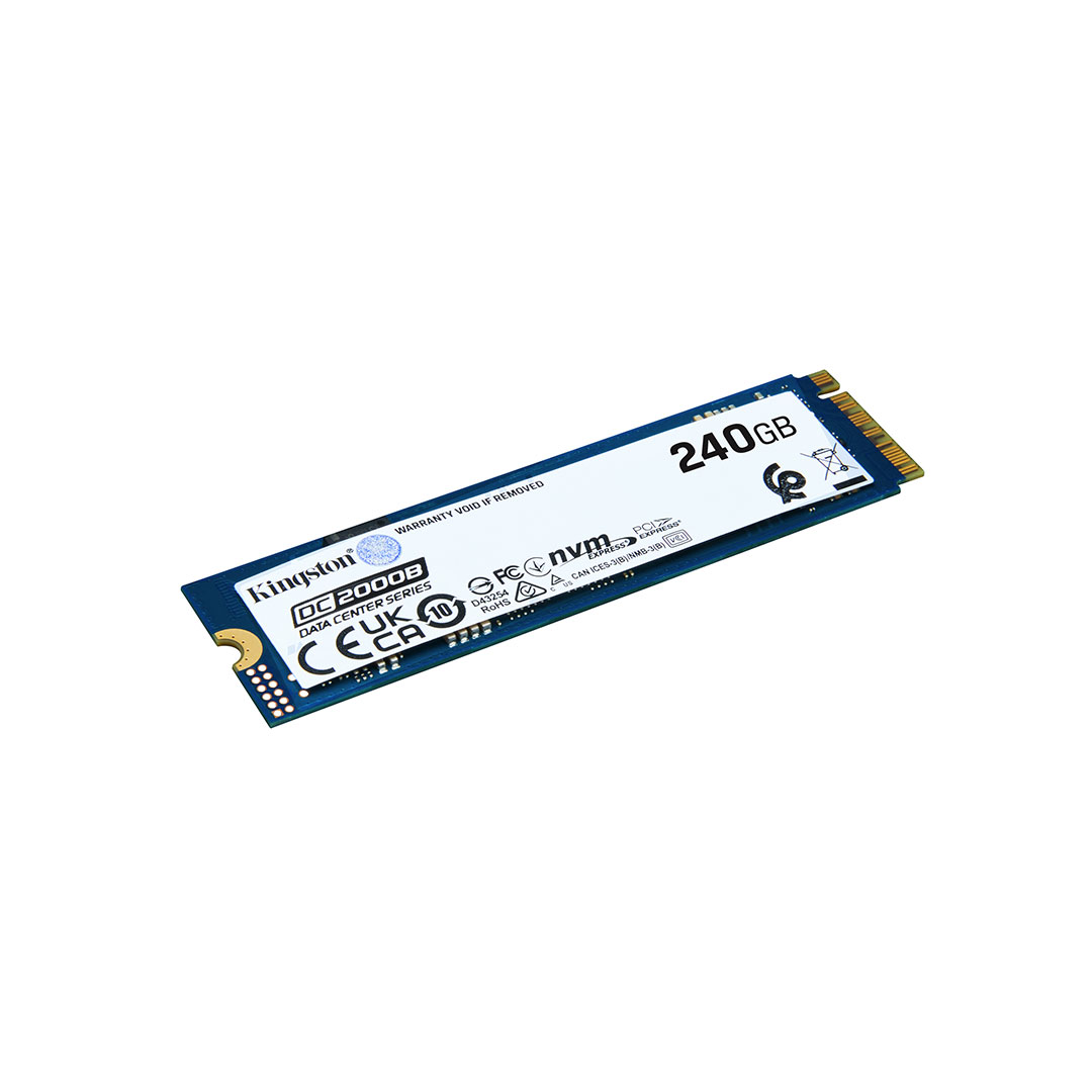 Kingston DC2000B 240GB PCIe 4.0 x4 M.2 NVMe 22x80mm Sunucu Boot SSD SEDC2000BM8/240G