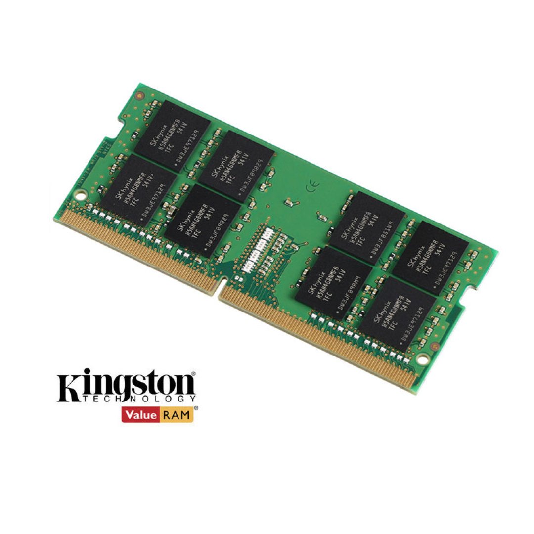 Kingston 8GB DDR4 3200MHz CL22 Notebook Rami KVR32S22S8/8WP