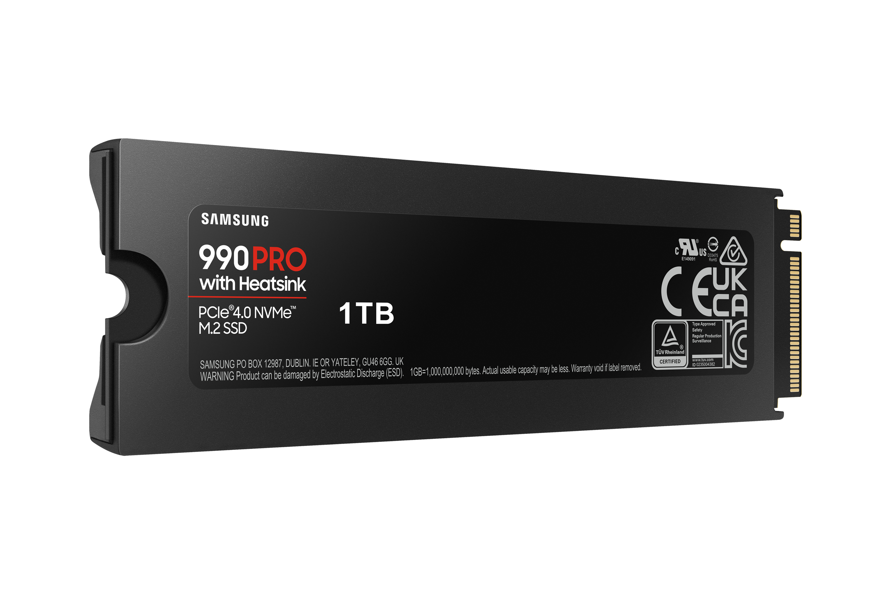 Samsung 990 PRO 1TB PCIe Gen 4.0 x4 NVMe M.2 2280 Soğutuculu SSD 7450-6900 MZ-V9P1T0CW