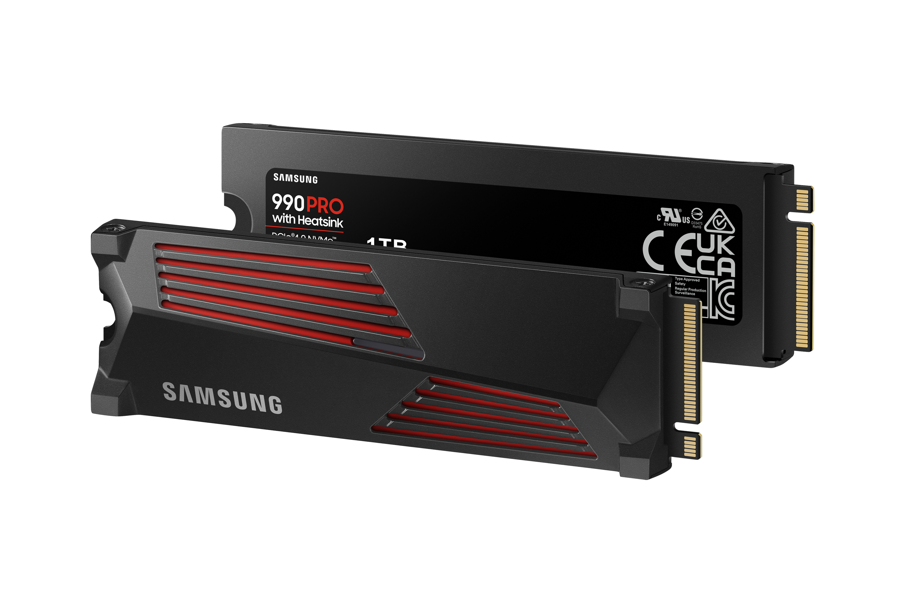 Samsung 990 PRO 1TB PCIe Gen 4.0 x4 NVMe M.2 2280 Soğutuculu SSD 7450-6900 MZ-V9P1T0CW
