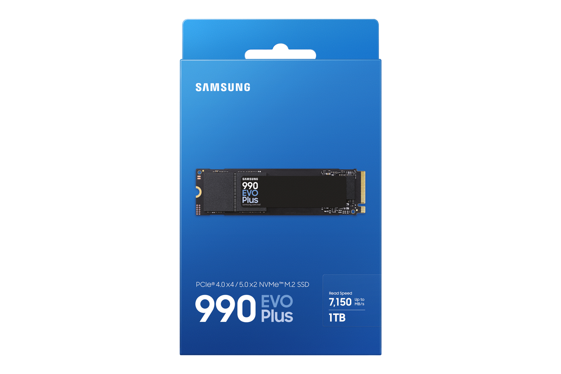 Samsung 990 EVO Plus 1TB PCIe Gen 4.0 x4 NVMe M.2 2280 SSD 7150-6300 MZ-V9S1T0BW