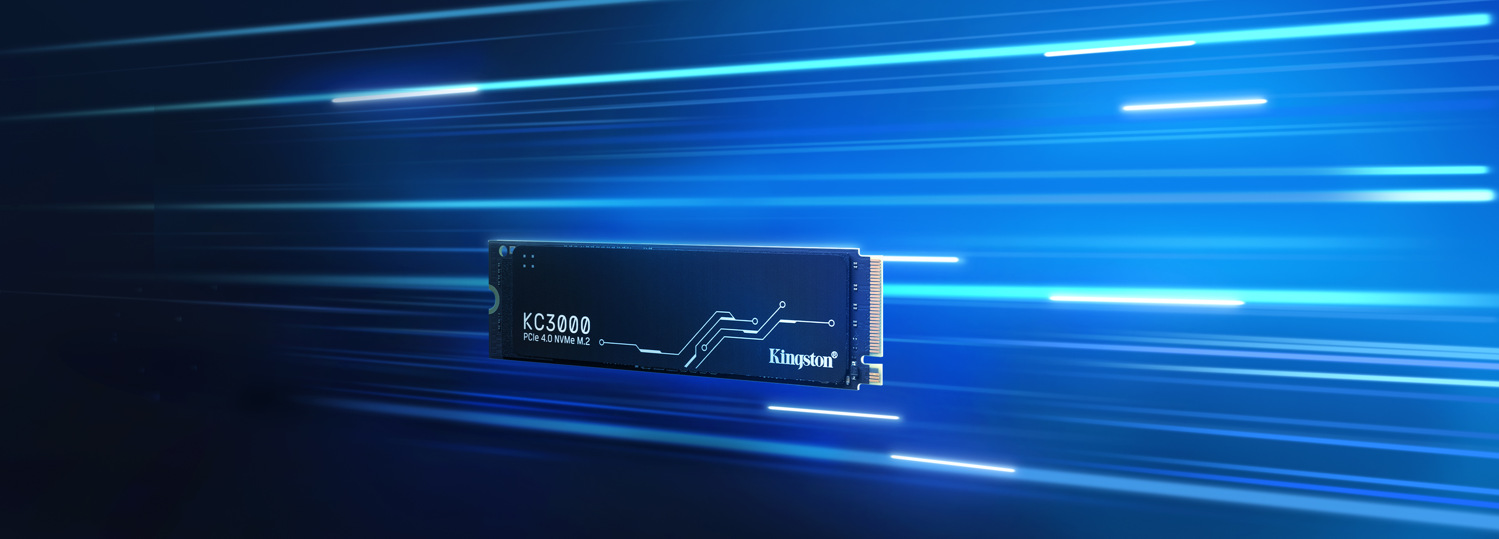 Kingston KC3000 4TB PCIe 4.0 x4 M.2 NVMe 2280 SSD 7000-7000 SKC3000D/4096G