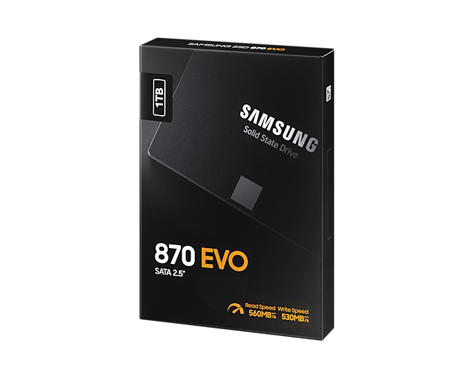 Samsung 870 EVO 1TB 2.5 inç SATA 3 SSD MZ-77E1T0BW