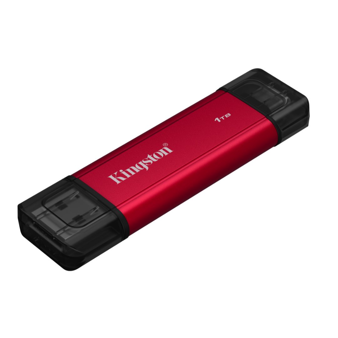 Kingston 1TB USB 3.2 Gen 2.2 Type C Kırmızı Taşınabilir SSD SPSD/1TB Portable SSD
