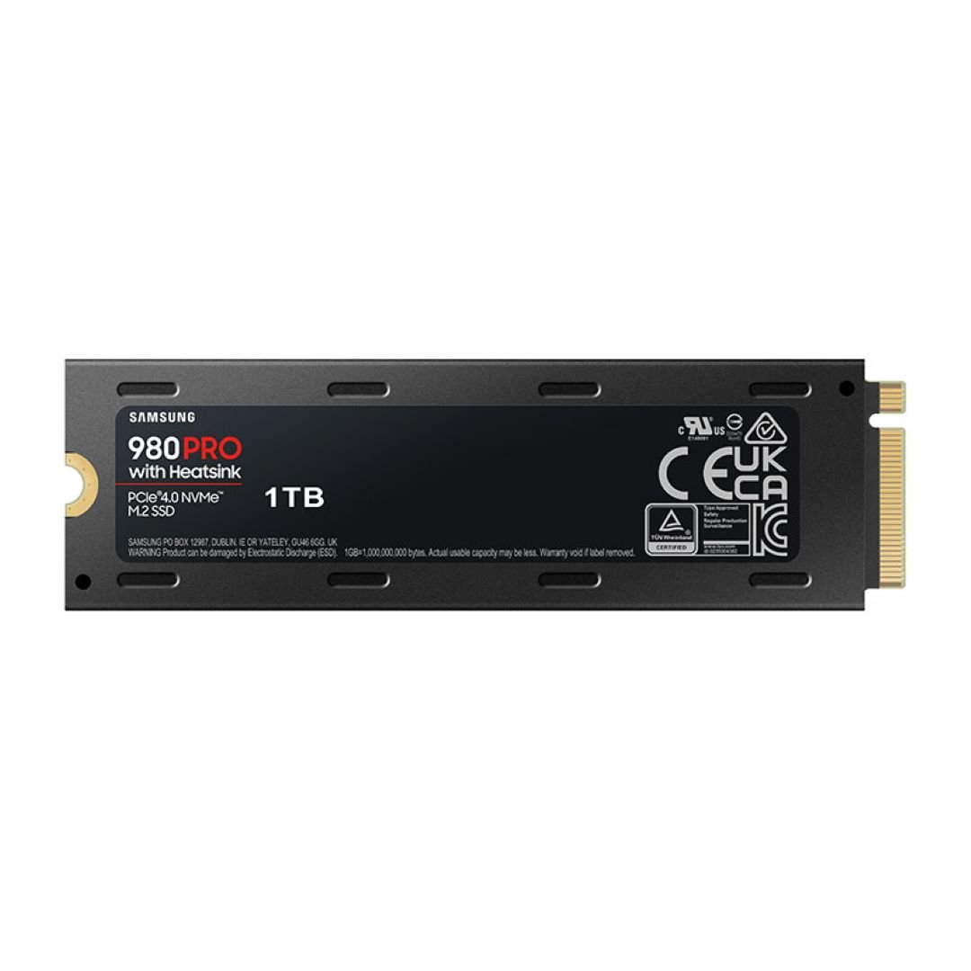 Samsung 980 PRO 1TB PCIe Gen 4.0 x4 2280mm Soğutuculu NVMe M.2 SSD MZ-V8P1T0CW