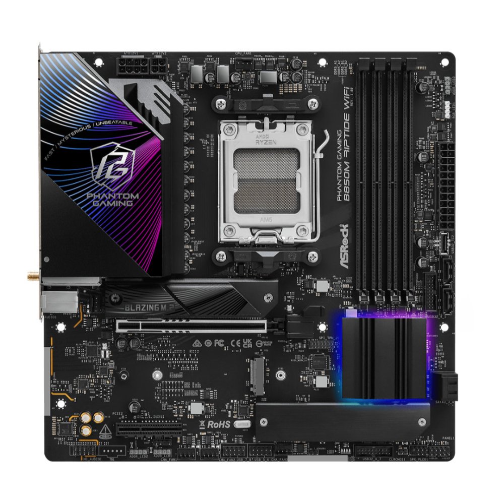 Asrock PHANTOM GAMING B850M Riptide WiFi Anakart