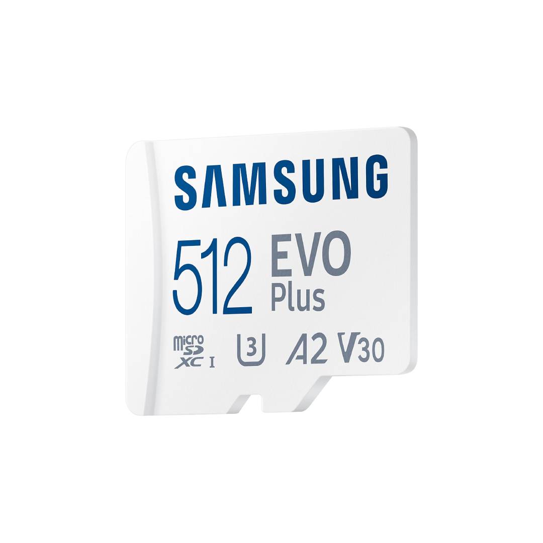 Samsung 512GB Evo Plus SDXC Class 3 (U3) V30 UHS-I microSD Hafıza Kartı MB-MC512SA/EU MicroSd Kart