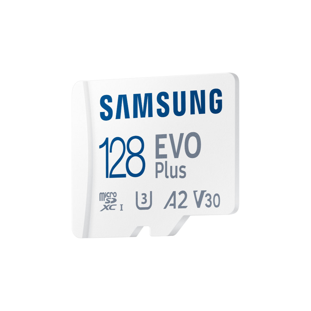 Samsung 128GB Evo Plus SDXC Class 3 (U3) UHS-I microSD Hafıza Kartı MB-MC128SA/TR MicroSd Kart