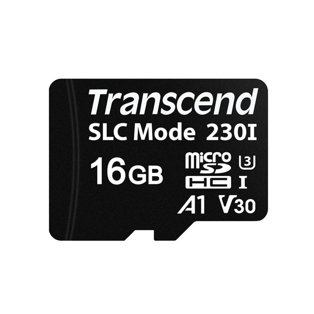 Transcend 16GB Endüstriyel SDHC Class 30 V30 microSD Hafıza Kartı TS16GUSD230I MicroSd Kart
