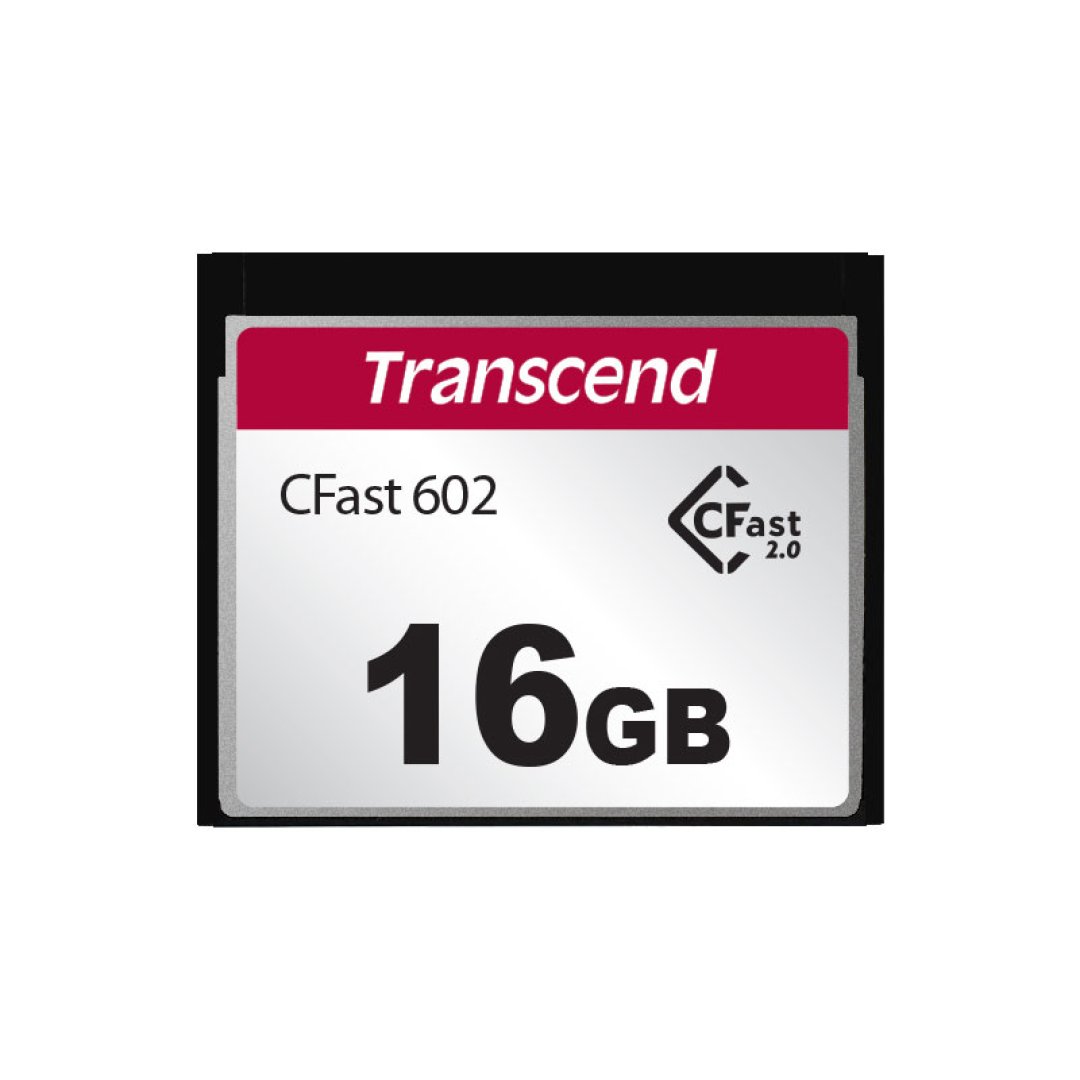 Transcend 16GB CFX602 CFast 2.0 Hafıza Kartı TS16GCFX602