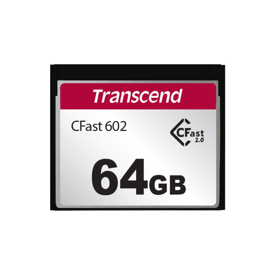 Transcend 64GB CFX602 CFast 2.0 Hafıza Kartı TS64GCFX602
