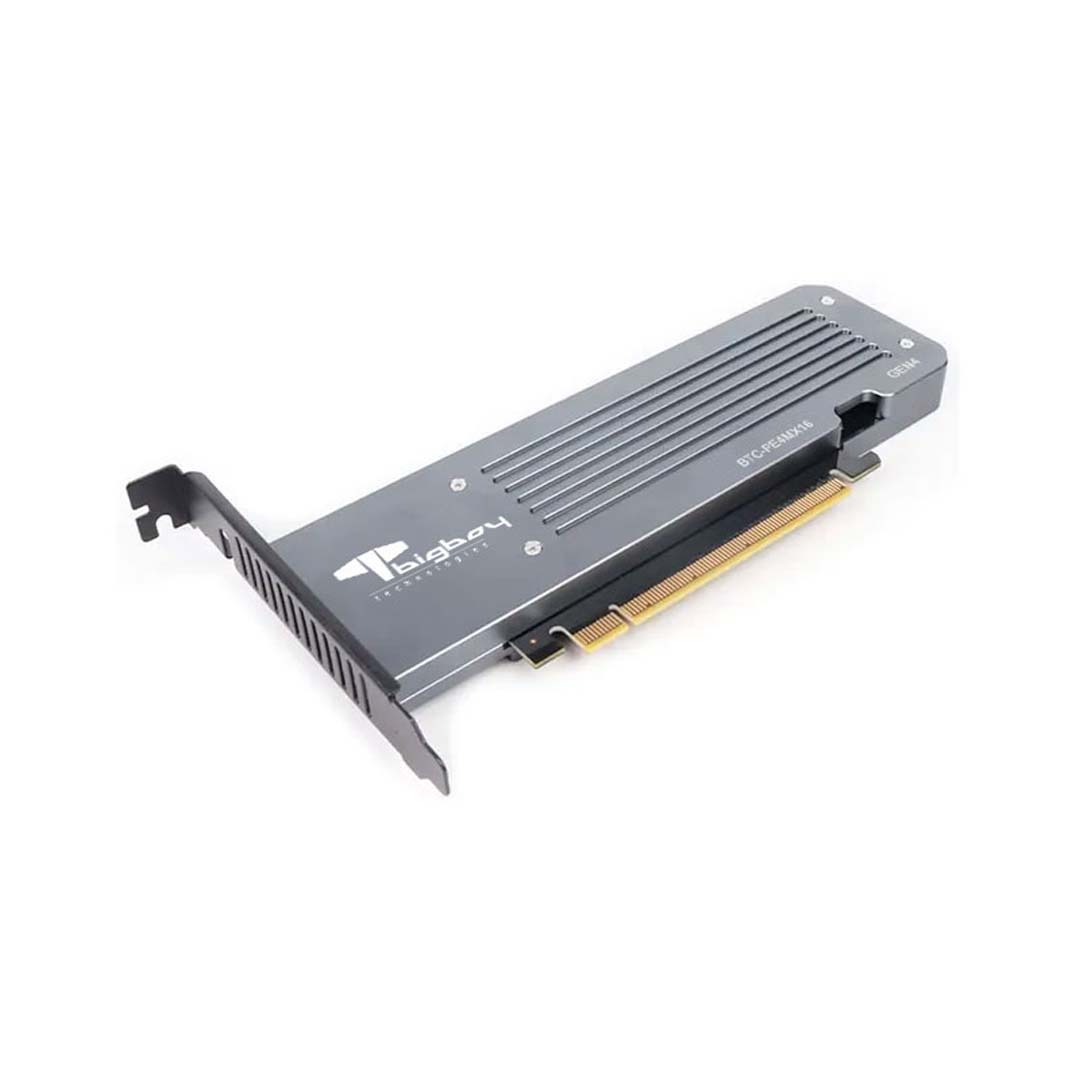 Bigboy PCIe 4.0 x4 M.2 x16 Soğutuculu 4xNVMe Çevirici Ünite BTC-PE4MX16G4 PCIe Cevirici