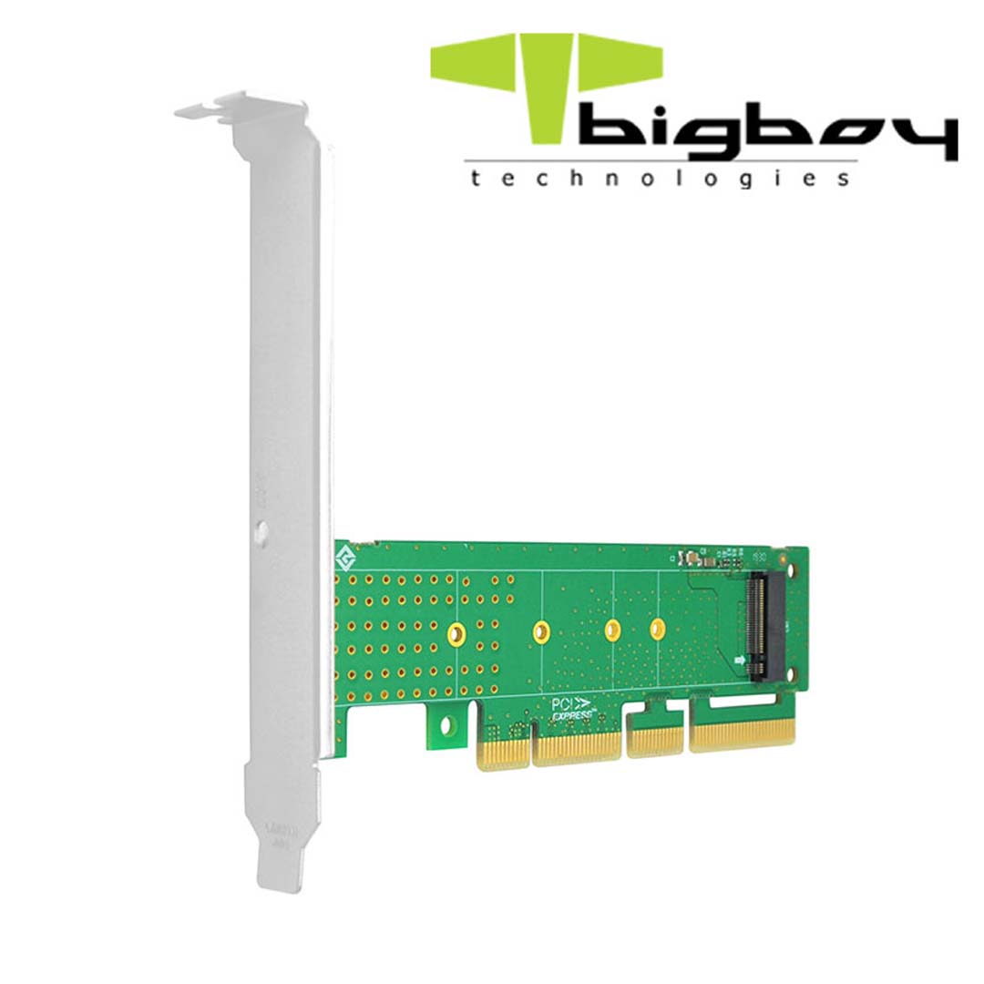 Bigboy PCIe Gen 4.0 x4 PCIe 4.0 x16 1xM.2 NVMe Çevirici Ünite BTC-M2G4X1 PCIe Cevirici