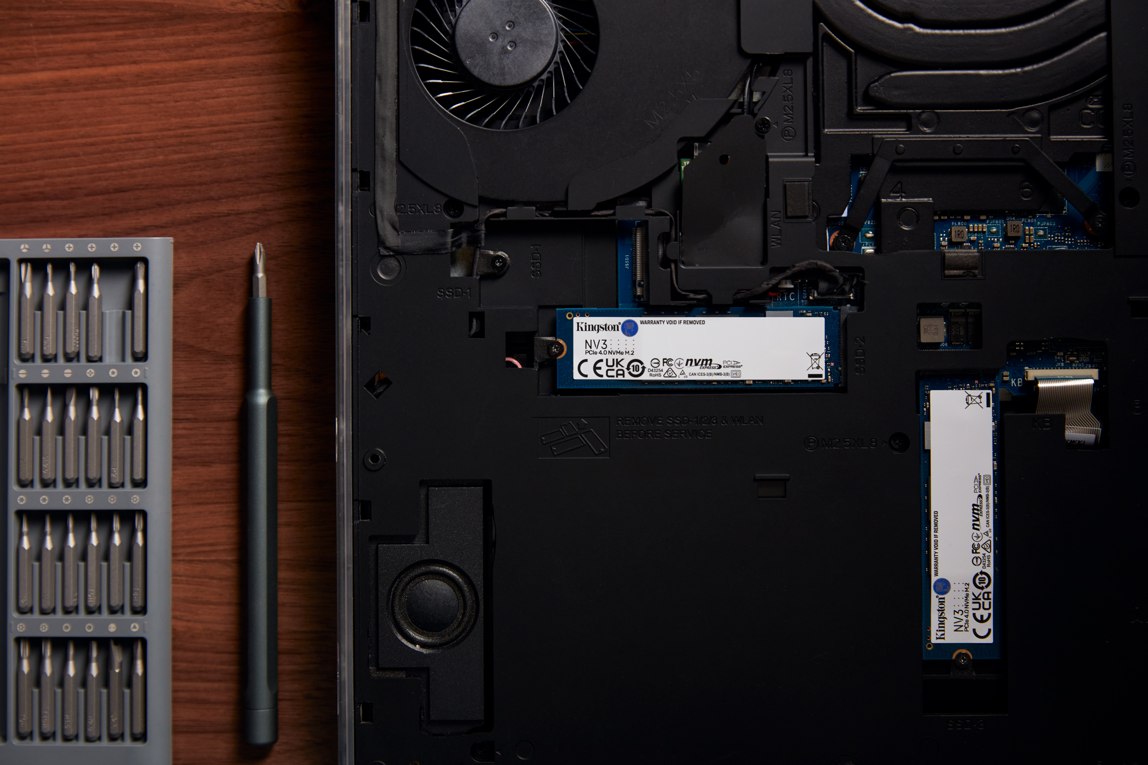 Kingston NV3 2TB PCIe 4.0 x4 M.2 NVMe 2280 SSD 6000-5000 SNV3S/2000G