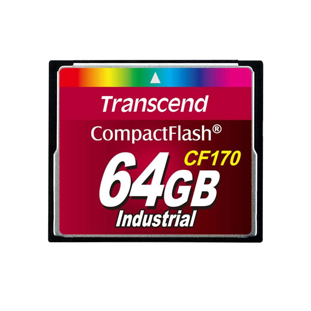 Transcend 64 GB CF170 300x Industrial Hafıza Kartı TS64GCF170 Compact flash
