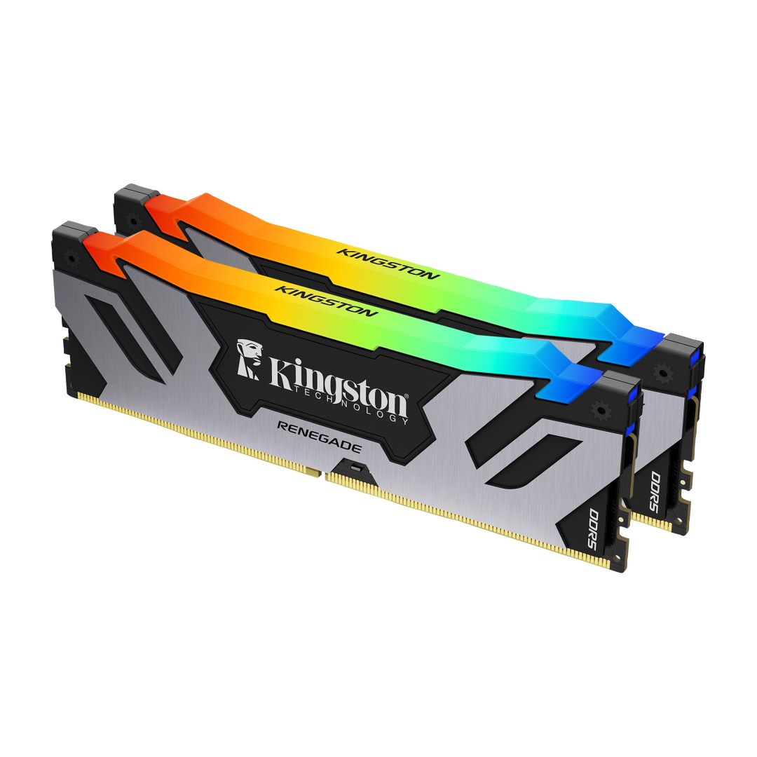 Kingston Renegade RGB 32GB DDR5 7200MHz CL38 Performans Ram Kit (2x16GB) KF572C38RSAK2-32TR