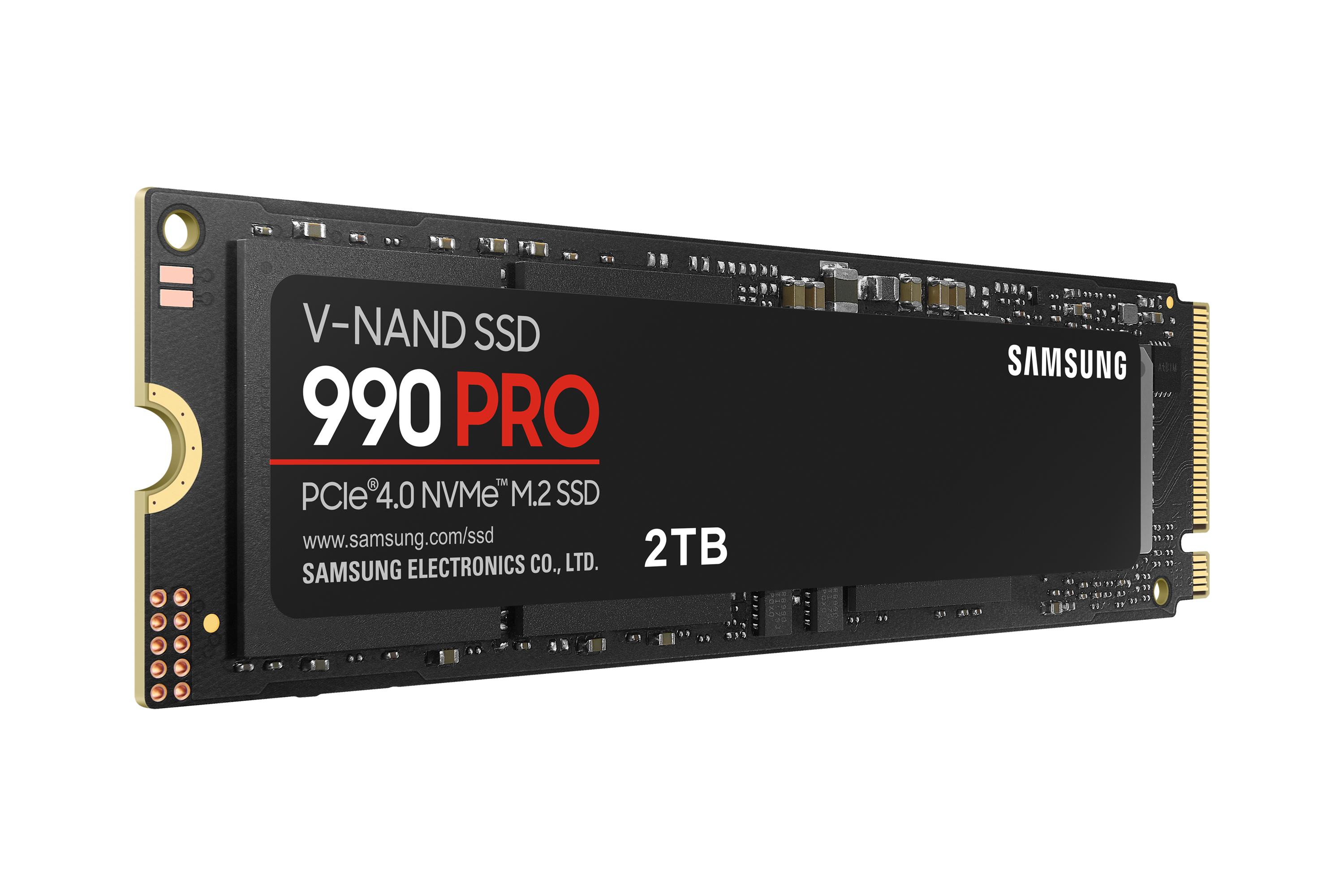 Samsung 990 PRO 2TB PCIe Gen 4.0 x4 NVMe M.2 2280 SSD 7450-6900 MZ-V9P2T0BW